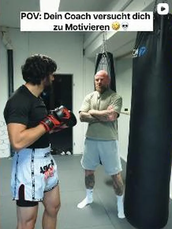 POV-Reel: Dein Coach versucht dich zu motivieren